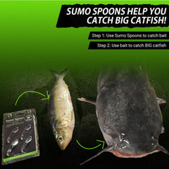 Sumo Spoon for Catfish Bait, 1-5/8"