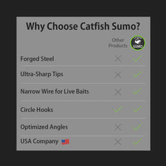 Sumo Sweeper Hooks, Circle, Khale Style, Offset