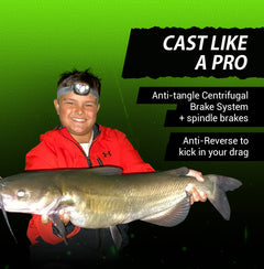 Heavyweight Championship Reel - Catfishing Reel with Lifetime Warranty