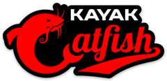 Kayak Catfish Durable Vinyl Decals