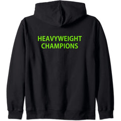 Catfish Sumo Zip Hoodie - Heavyweight Champions™ Front & Back