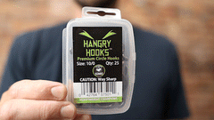 Hangry Hooks™, Premium Circle Hooks for Trophy Catfish